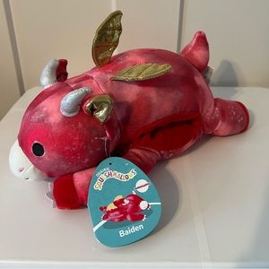 Squishmallow 12" Baiden the Dragon Hugmallow